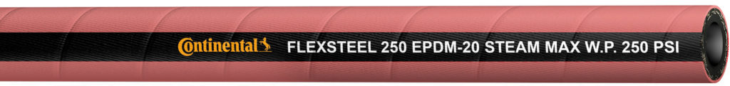 photo of the Continental FlexSteel 250 EPDM-20 Steam Max WP steam hose