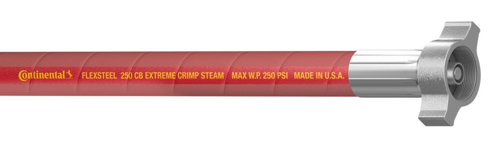 photo of the Continental Flexsteel® 250 CB Extreme Crimp Steam Hose