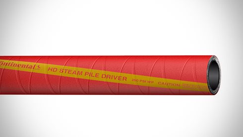 photo of the Continental Heavy Duty Steam Pile Driver steam hose