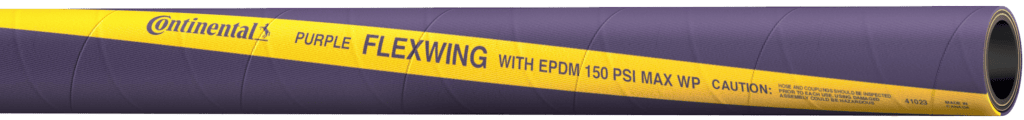 photo of Continental Purple Flexwing® chemical transfer hose distributed by McGill Hose & Coupling