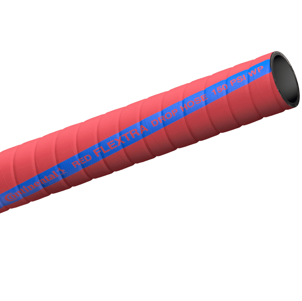 photo of the Red FLEXTRA Drop petroleum hose