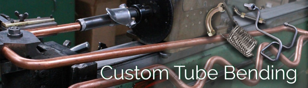 photo of custom pipe and tube bending services from McGill Hose