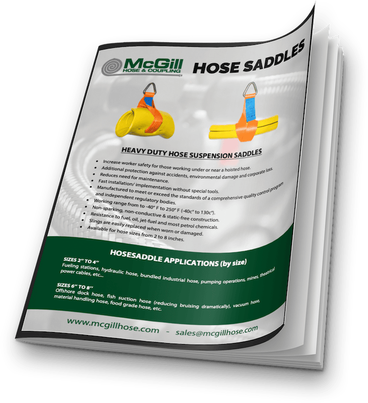 hose saddle brochure from McGill Hose & Coupling