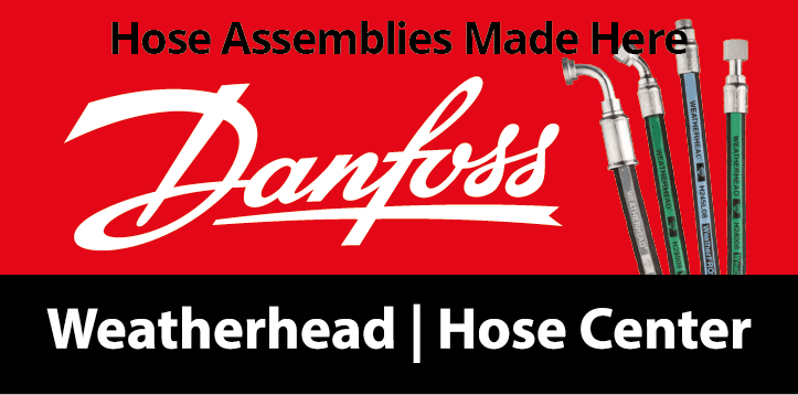 photo of Danfoss Hydraulic Hose Assemblies built by McGill Hose & Couling