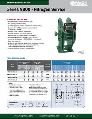 N800 HANNAY REEL - NITROGEN SERVICE