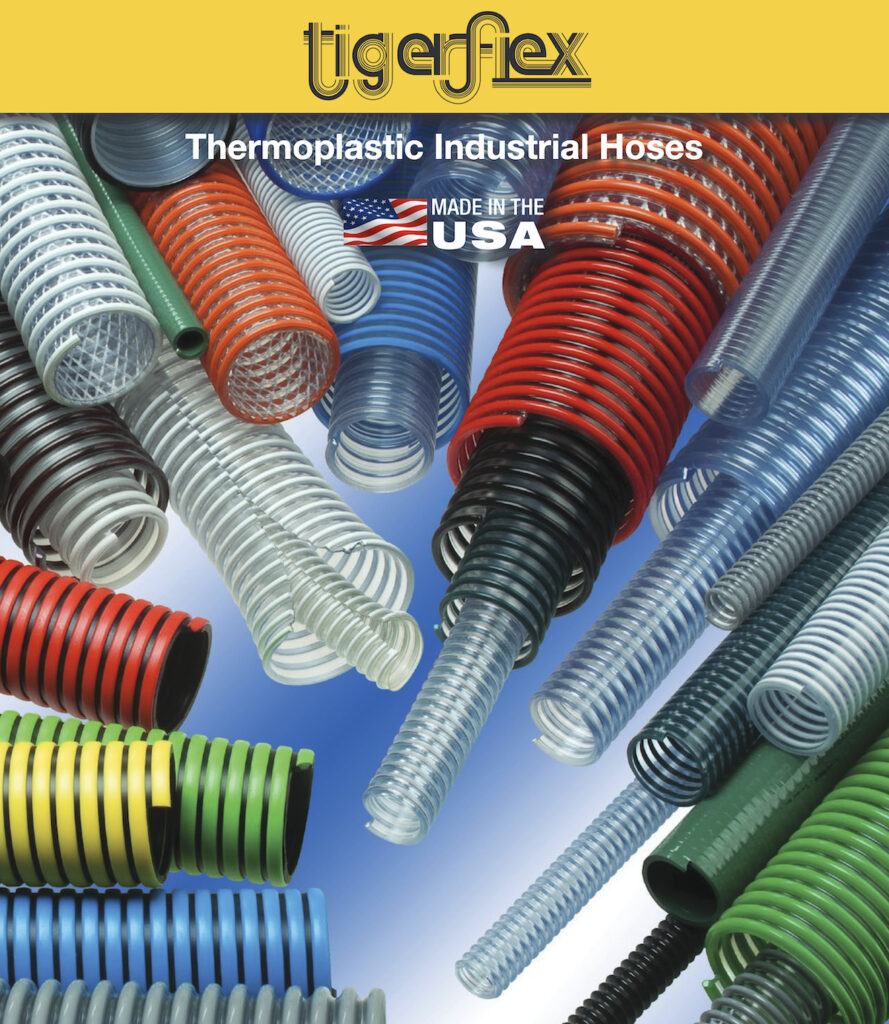 Tigerflex Thermoplastic Industrial Hoses - Kuriyama available from McGill Hose & Coupling